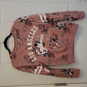 Floral Los Angeles sweatshirt